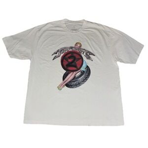 Travis Scott T Shirt XL White JackBoys 2 C1 Tee NEW *flaw